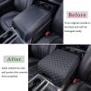 imageJDMCAR Center Console Cover Compatible with F150 20152020 Bucket seat only and Liner Accessories Bule Trim Compatible with F150 SupeCrew 20172020