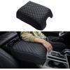 imageJDMCAR Center Console Cushion Compatible with 20152020 Ford F150  20172022 F250 F350 F450 and 20182024 Expedition Accessories Customized PU Leather Armrest Cover Protector Bucket Seat OnlyBlackPu Leather