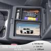 imageJDMCAR Center Console Organizer Compatible with 2024 2025 2026 Toyota Tacoma Accessories Armrest Insert ABS Plastic Coin Holder Secondary Storage Box Black TrimBlackfits 2024 tacoma