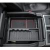 imageJDMCAR Center Console Organizer Compatible with Ford F150 Accessories 2024 2023 2022 2021Center Console tray for F150 Interior Accessories Matte Black Full Console wBucket Seats ONLYRed
