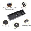 imageJDMCAR Center Console Organizer Compatible with Ford F150 Accessories 2024 2023 2022 2021Center Console tray for F150 Interior Accessories Matte Black Full Console wBucket Seats ONLYBlack2021 F150