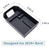 imageJDMCAR Center Console Tray Organizer Compatible with Toyota RAV4 Accessories 2025 2024 2023 2022 2021 2020 2019 and 20212025 RAV4 Prime Armrest Insert Container ABS Material Secondary Storage BoxGray