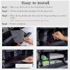 imageJDMCAR Compatible with Toyota 4Runner Accessories 20102023 2024 Glove Box Organizer and GX 460 20102023Insert ABS Black Materials 4Runner Compartment TrayBlackFits 2025 4runner