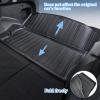 imageJDMCAR Floor Mats Compatible with Toyota RAV4 Accessories 20192025 Include Hybrid Custom Fit Black TPE AllWeather Floor Liners