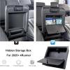 imageJDMCAR OneTouch Hidden Storage Box Compatible with Toyota 4Runner Accessories 20102023 2024 Center Console OrganizerBlack2pcs Organizers