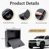 imageJDMCAR OneTouch Hidden Storage Box Compatible with Toyota 4Runner Accessories 20102023 2024 Center Console OrganizerBlackFits 2025 4runner