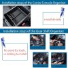 imageJDMCAR Upgrade Gear Shift Organizer Tray Compatible with Toyota 4Runner Accessories 20102022 2023 2024 Car Center Console Shifter Side Tray Storage Box Interior AccessoriesBlack2pcs Organizers