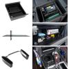 imageJDMCAR Upgrade Gear Shift Organizer Tray Compatible with Toyota 4Runner Accessories 20102022 2023 2024 Car Center Console Shifter Side Tray Storage Box Interior AccessoriesBlack3pcs Organizers