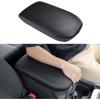 imageJDMCAR Center Console Armrest Cover for 2025 Toyota RAV4 Accessories 2024 2023 2022 2021 2020 2019 Leather Middle Console Lid Cover Pad Protector Elbow Arm Rest Covering CarBlackCoverBlack