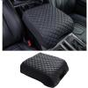 imageJDMCAR Center Console Cushion Compatible with 20152020 Ford F150  20172022 F250 F350 F450 and 20182024 Expedition Accessories Customized PU Leather Armrest Cover Protector Bucket Seat OnlyBlackPu Leather