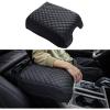 imageJDMCAR Center Console Cushion Compatible with 2021  2025 2026 Ford F150 PU Leather Armrest Interior Accessories Customized AntiScratch Leather Armrest Lid Protector Pad Bucket Seat OnlyBlackBucket Seat Console