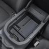 imageJDMCAR Center Console Tray Organizer Compatible with Toyota RAV4 Accessories 2025 2024 2023 2022 2021 2020 2019 and 20212025 RAV4 Prime Armrest Insert Container ABS Material Secondary Storage BoxGray