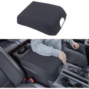 imageJDMCAR Center Console Cover Compatible with 20152020 Ford F150  20172022 F250 F350 F450 and 20182024 Expedition Accessories Neoprene Armrest Cover Customized Arm Rest Cover Bucket Seat Only
