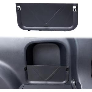 imageJDMCAR Rear Cargo Storage Baffle for Toyota RAV4 Accessories 20192025 Trunk Side Divider Panel OEM Fit No Tools Required Durable ABS