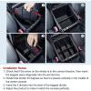 imageJDMCAR 2PCS Center Console Insert Set Compatible with Toyota Tacoma 2023 20222016 Console Armrest Box Insert Tray and Center Console Organizer Divider for Tacoma Accessories