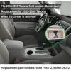 imageJDMCAR Center Console Cover and Cup Holder Inserts Compatible with 20052015 Toyota Tacoma Accessories