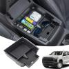 imageJDMCAR Center Console Organizer and OneTouch Hidden Storage Box Compatible with 2023 2024 2025 Chevy ColoradoGMC Canyon Accessories