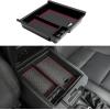 imageJDMCAR Center Console Tray Organizer Compatible with Toyota Tacoma Accessories 20162022 2023 Armrest Insert Container ABS Material Secondary Storage BoxRed Trimred