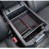 imageJDMCAR Center Console Tray Red Trim and Custom Liner Accessories 2 Rows of SeatsRed Trim Compatible with Toyota 4Runner 20102023