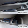 imageJDMCAR Compatible with Custom Liner Accessories Crew Cab Blue Trim and Center Console Organizer ColoradoCanyon 20152022