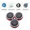 imageJDMCAR Compatible with Toyota Tacoma 20052015 AC Air Conditioning Control Switch Knob Button HVAC Control Knob Tacoma Heater Temperature HVAC Fan Control Knob  A Set of 3 KnobsRed