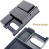 imageJDMCAR Compatible with Toyota Tundra Accessories 20072021 Center Console OrganizerArmrest Box Secondary Storage Tray Full Console wBucket Seats ONLYBlack20072021