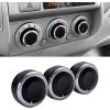 imageJDMCAR Control Switch Knob Button and Cup Holder Inserts Compatible with 20052015 Toyota Tacoma
