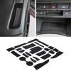 imageJDMCAR Custom Liner Accessories Black Trim and Center Console Cover Compatible with 20152022 Chevy ColoradoGMC Canyon
