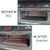 imageJDMCAR Custom Liner Accessories Crew Cab Red Trim and Center Console Organizer Compatible with ColoradoCanyon 20152022