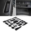 imageJDMCAR Custom Liner Accessories Gray Trim and Center Console Cover Compatible with 20152022 Chevy ColoradoGMC Canyon