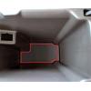 imageJDMCAR Custom Liner Accessories Red Trim and Center Console Cover Compatible with 20152022 Chevy ColoradoGMC Canyon