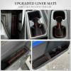 imageJDMCAR Glove Box Organizer and Liner Accessories Red Trim Compatible with 2025 Toyota 4Runner Accessories