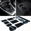 imageJDMCAR Liner Accessories Blue Trim15 PC Set and Center Console Cushion Compatible with RAV4 Accessories 20192022