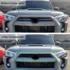imageJDMCAR Liner Accessories Red Trim and Front Center Grille Insert Cover Trim Compatible with 2023 2022 2021 2020 Toyota 4Runner