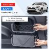 imageJDMCAR Liner Accessories Red Trim and Rear Cargo Storage Baffle Compatible with Toyota RAV4 20192024 2025