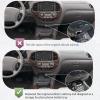 imageJDMCAR Upgrade Control Switch Knob and Phone Holder Tray Compatible with Toyota Tundra Accessories 2000 2001 2002 2003 2004 2005 2006