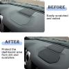 imageJDMCAR Upgraded Dashboard Mat Black Trim and Antenna Base Compatible with 2021 20202014 Toyota Tundra Accessories