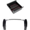 imageJDMCAR Center Console Organizer Red Trim and Gear Shift Organizer Tray Compatible with Toyota 4Runner Accessories 20102024