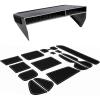 imageJDMCAR Center Console Organizer and Custom Liners Gray Trim Compatible with RAV4 2022 2021 2020 2019