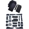 imageJDMCAR Compatible with Custom Liner Accessories Crew Cab Blue Trim and Center Console Organizer ColoradoCanyon 20152022