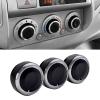 imageJDMCAR Compatible with Toyota Tacoma 20052015 AC Air Conditioning Control Switch Knob Button HVAC Control Knob Tacoma Heater Temperature HVAC Fan Control Knob  A Set of 3 KnobsBlack