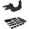 imageJDMCAR Liner Accessories Black Trim and Gas Cap Holder Compatible with Toyota Tacoma Accessories 20162023