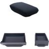 imageJDMCAR Storage Drawer and Center Console Armrest Cover Compatible with Toyota 4Runner Accessories 20142022 2023 2024