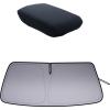 imageJDMCAR Windshield Sun Shade and Center Console Armrest Cover Compatible with Toyota 4Runner Accessories 20102024