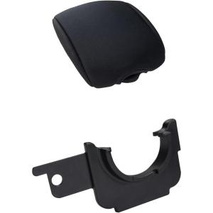 imageJDMCAR Center Console Armrest Cover and Gas Cap Holder Compatible with Toyota Tacoma Accessories 20162023