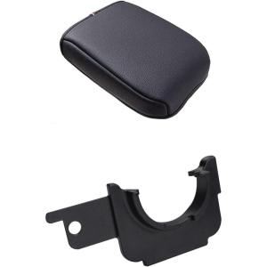 imageJDMCAR Center Console Cushion and Gas Cap Holder Compatible with Toyota Tacoma Accessories 20162023
