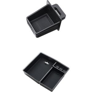 imageJDMCAR Center Console Organizer and Drivers Drawer Box Compatible with 2024 2025 2026 Toyota Tacoma Accessories