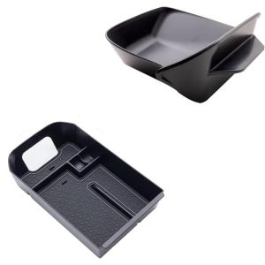 imageJDMCAR Center Console Tray Organizer Gray Trim and Drivers Drawer Box Compatible with Toyota RAV4 Accessories 2025 2024 2023 2022 2021 2020 2019 and 20212025 RAV4 Prime