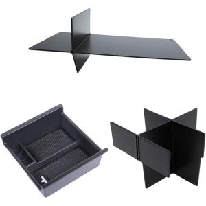 imageJDMCAR Compatible with Center Console Organizer Divider and Glove Box Organizer Toyota 4Runner 20102021 2022 2023