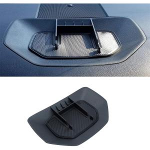 imageJDMCAR Dash Center Console Table Storage TrayInstrument Organizer ABS Black Materials AntiSlip BackingDashboard Phone Holder Cradle Compatible with Toyota Tundra 20142019 2020 2021 Accessories